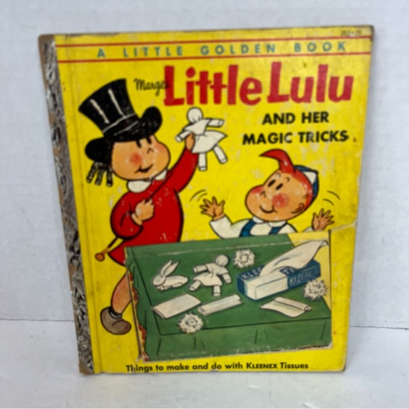 RARE-VTG-Little Golden Book-Little Lulu & her magic tricks. - Picture 2 of 16